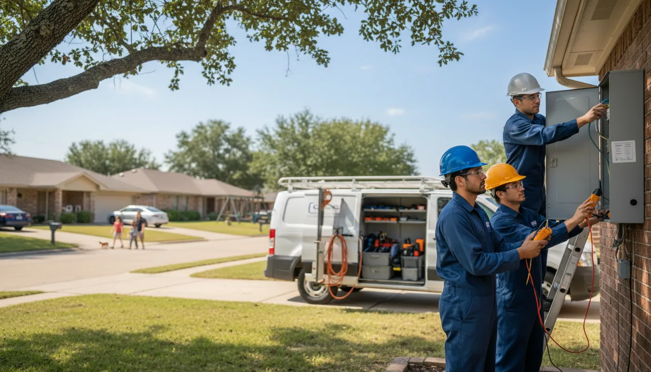Certified electrician providing emergency electrical services in Eads, TN